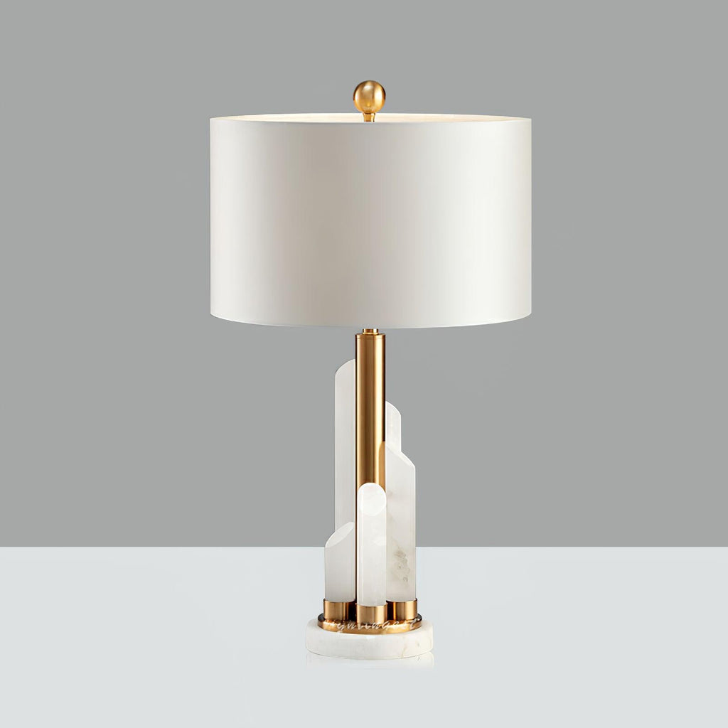 Alabaster Luster Table Lamp