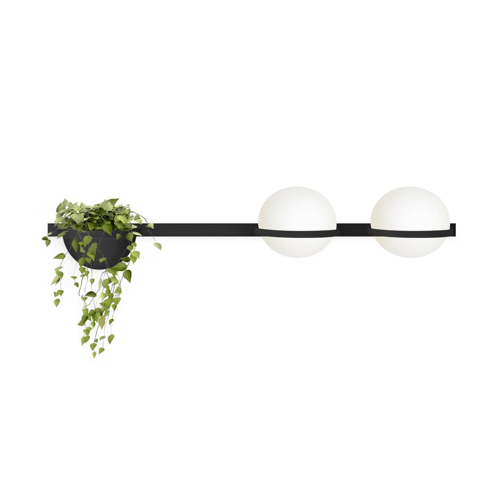 Liora Dual Globe Wall Light | Elegant Indoor & Outdoor Illumination