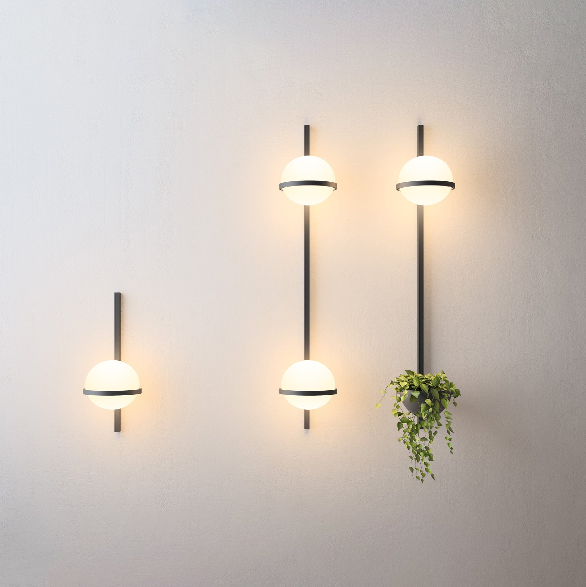 Liora Dual Globe Wall Light | Elegant Indoor & Outdoor Illumination