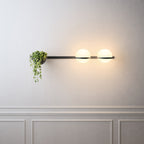 Liora Dual Globe Wall Light | Elegant Indoor & Outdoor Illumination