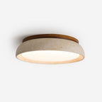 Kloris Travertine Glow Ceiling Light