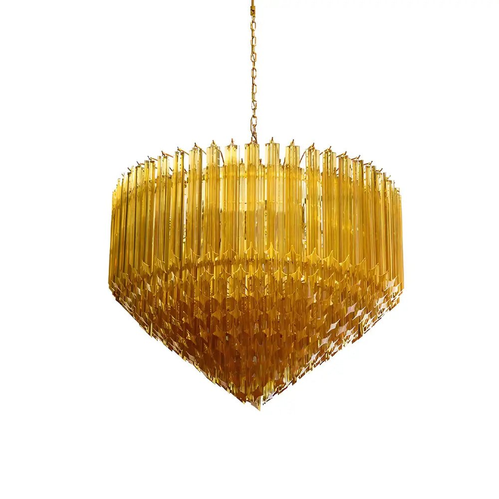 Prisma Amber Radiance Chandelier