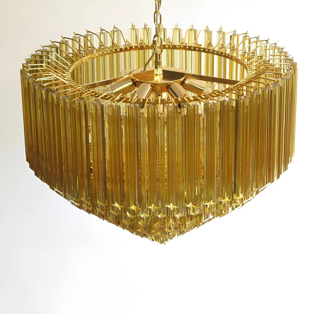 Prisma Amber Radiance Chandelier