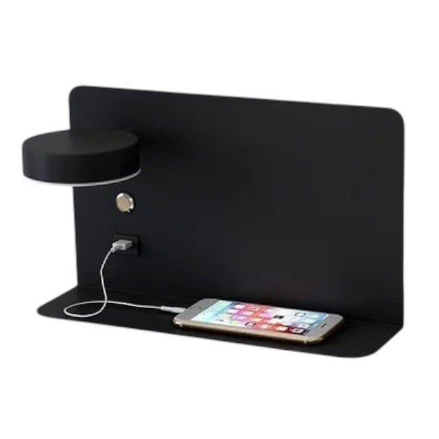Novella Charging Wooden Wall Glow