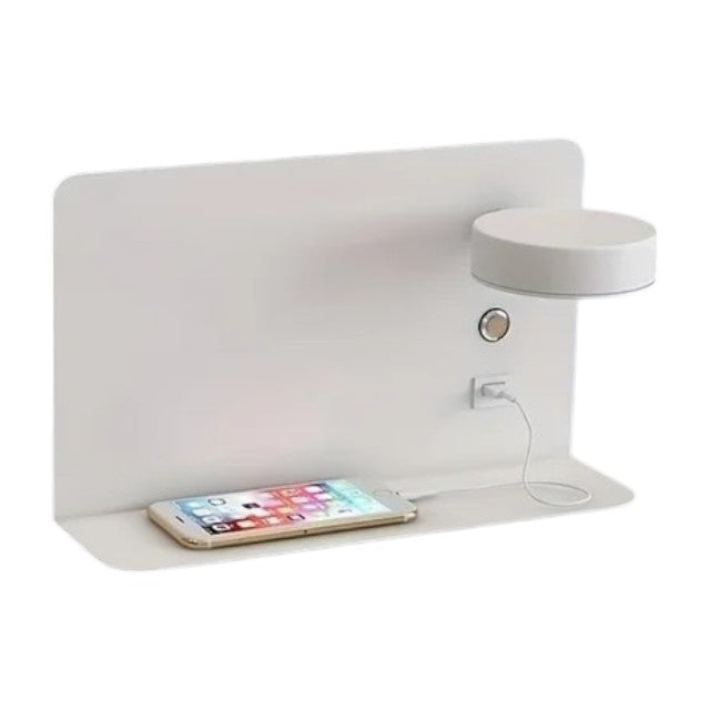 Novella Charging Wooden Wall Glow