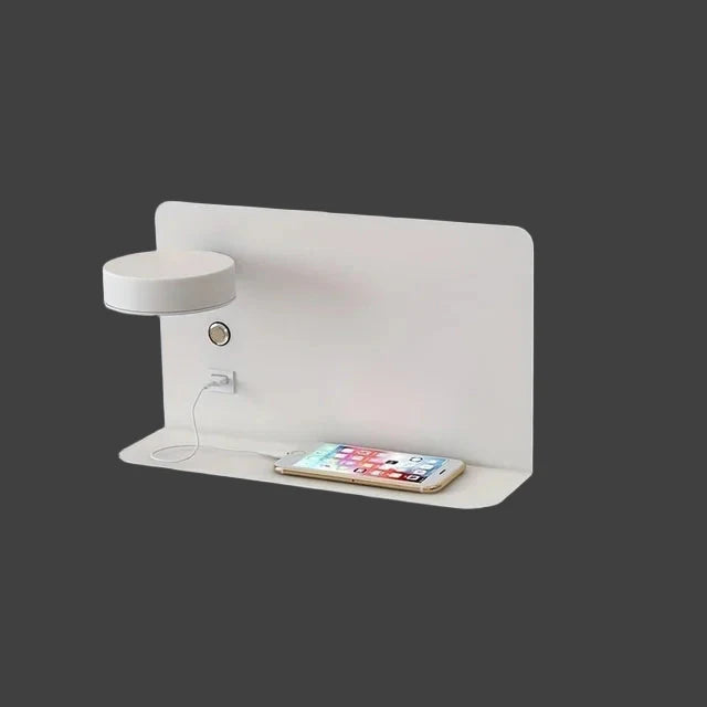 Novella Charging Wooden Wall Glow