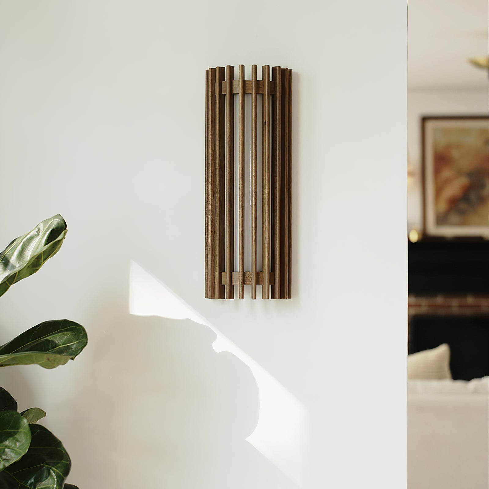 Walnut Warmth Wall Light