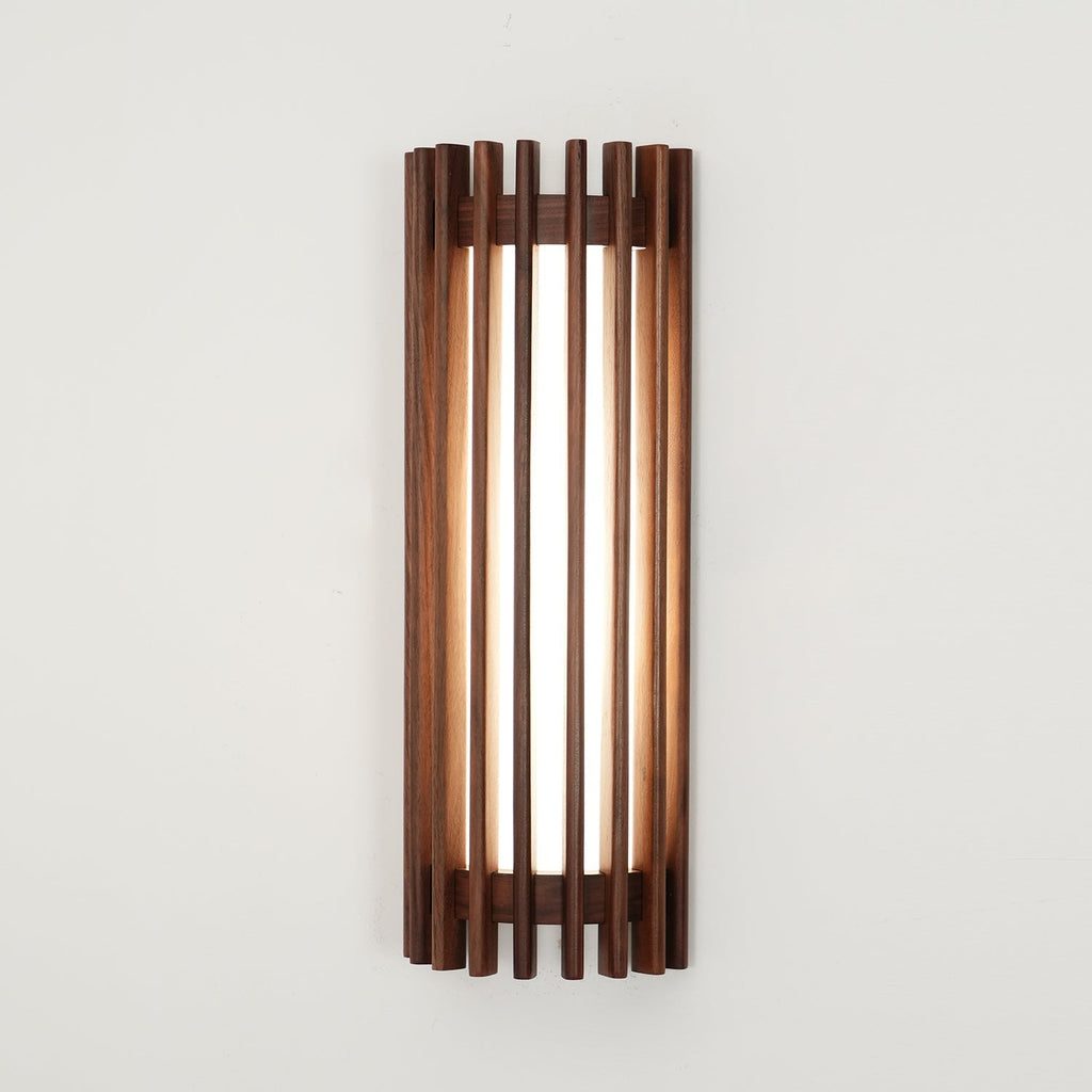 Walnut Warmth Wall Light