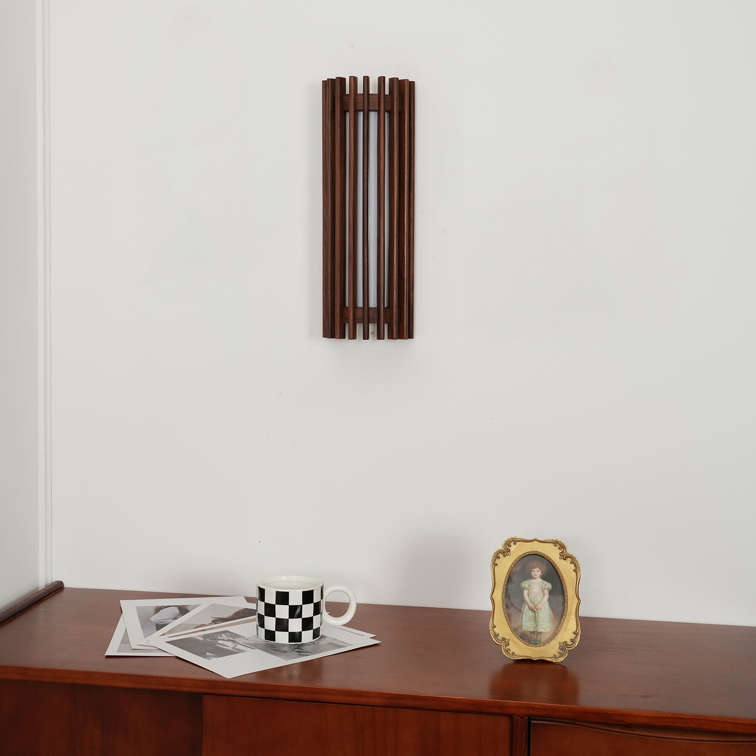 Walnut Warmth Wall Light
