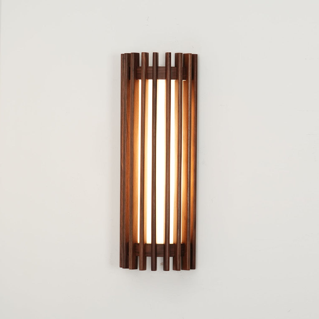 Walnut Warmth Wall Light