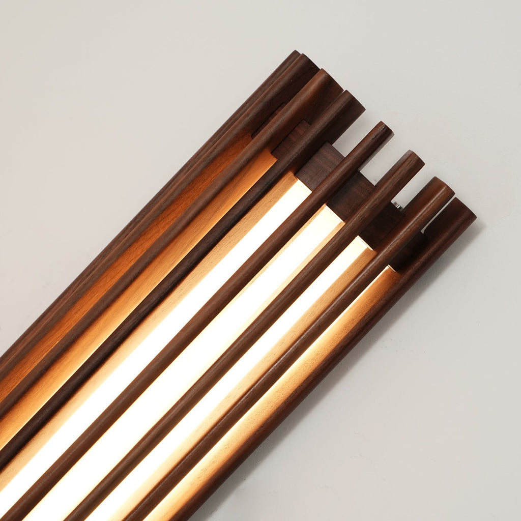 Walnut Warmth Wall Light