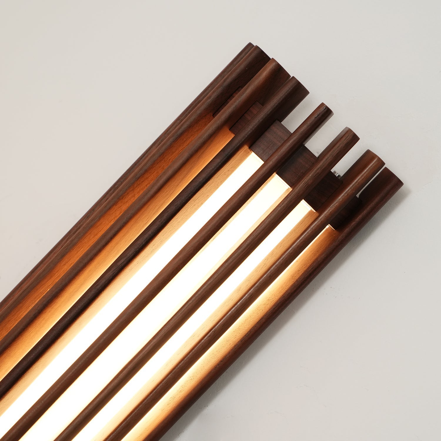 Walnut Warmth Wall Light
