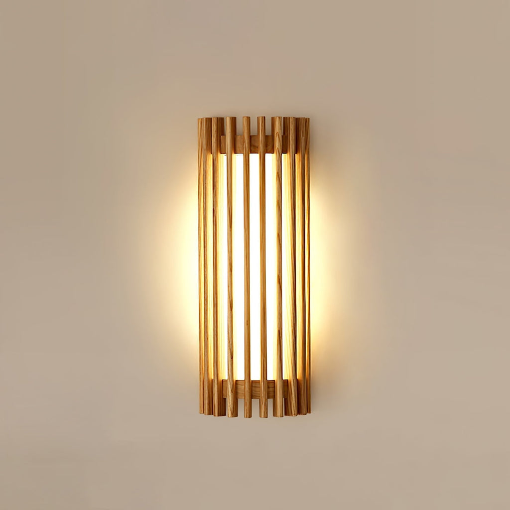 Walnut Warmth Wall Light