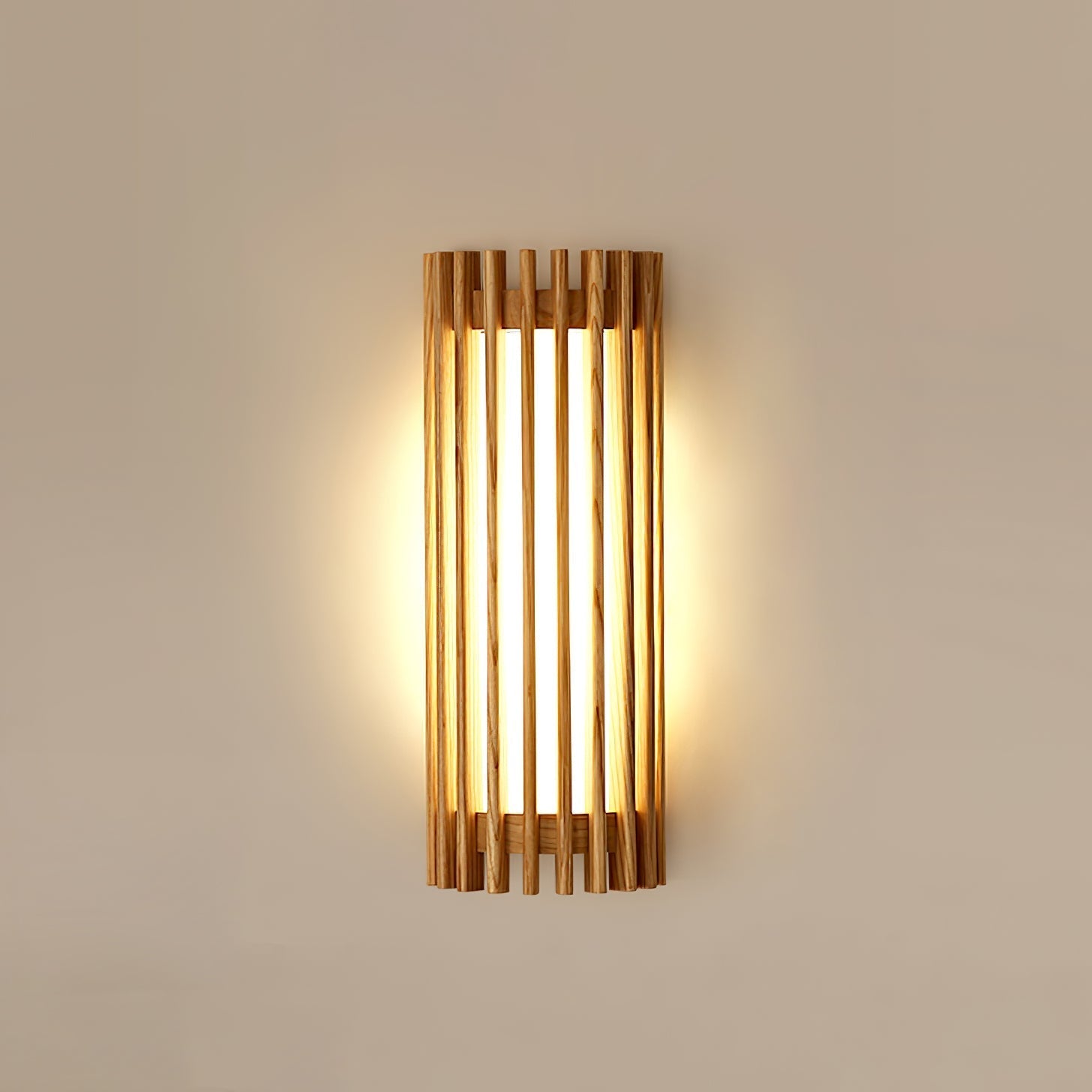 Walnut Warmth Wall Light