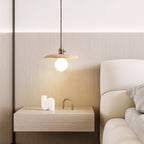 Lunaro Travertine Pendant Light
