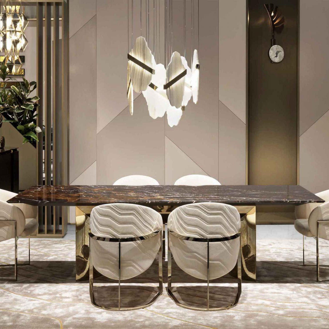 Alabaster Nova Chandelier