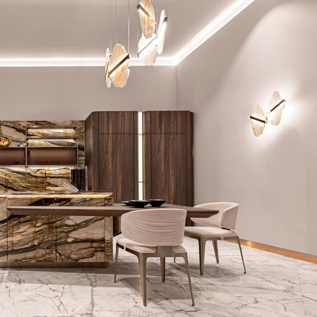 Alabaster Nova Chandelier