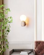Travertine Harmony Wall Light