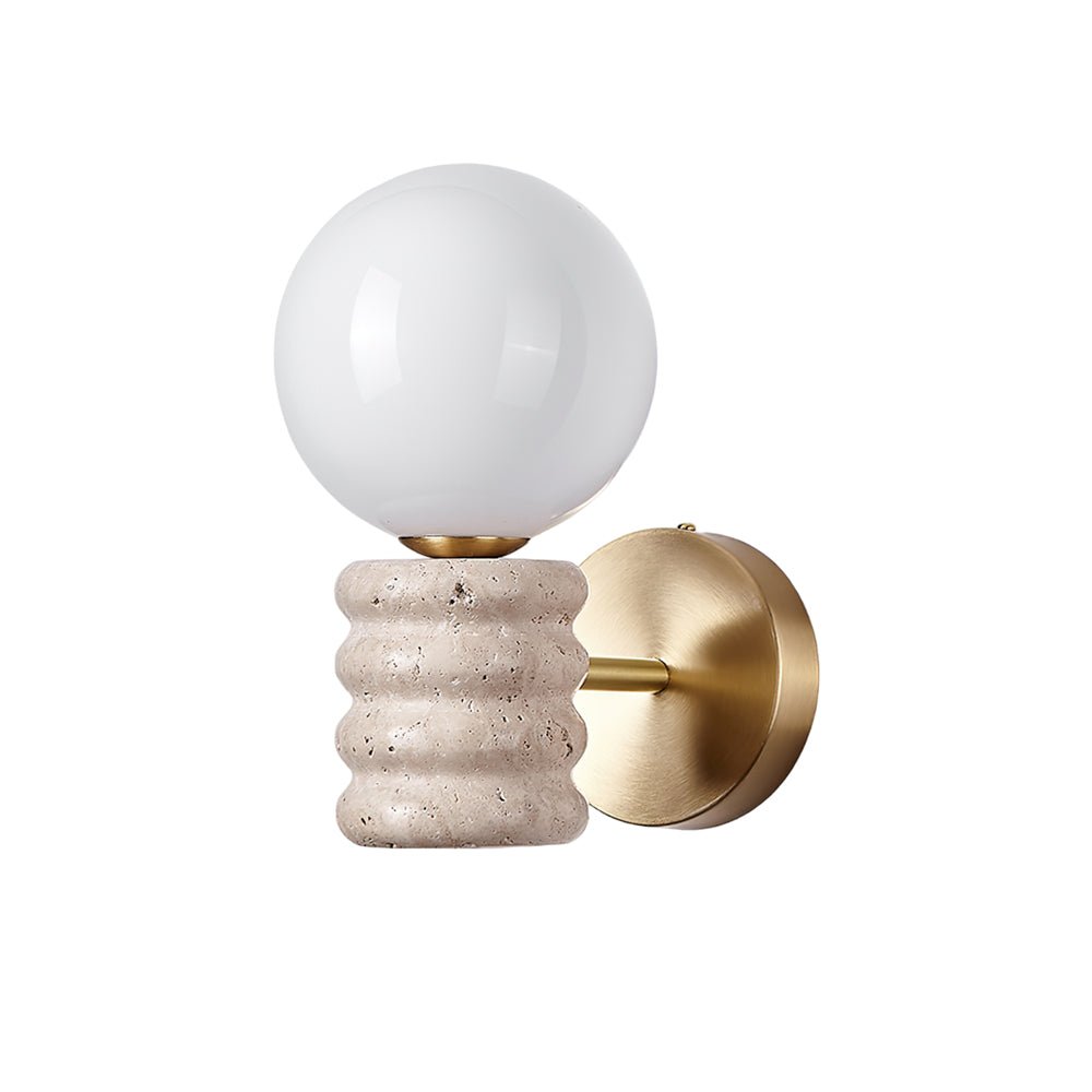 Travertine Harmony Wall Light