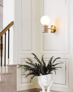 Travertine Harmony Wall Light