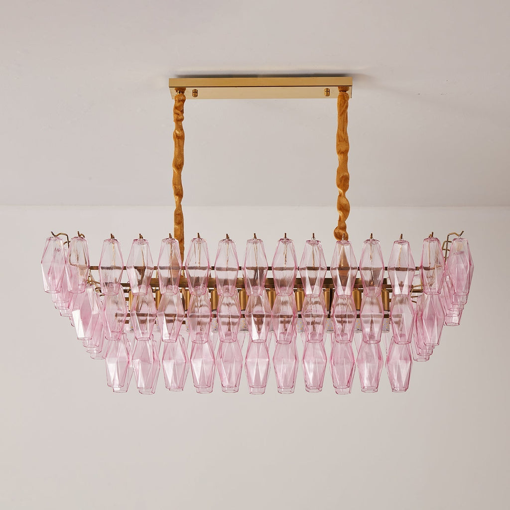 Roselia Prism Glass Chandelier