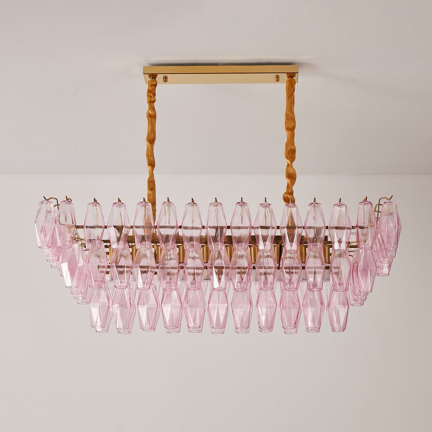 Roselia Prism Glass Chandelier