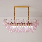 Roselia Prism Glass Chandelier