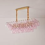 Roselia Prism Glass Chandelier
