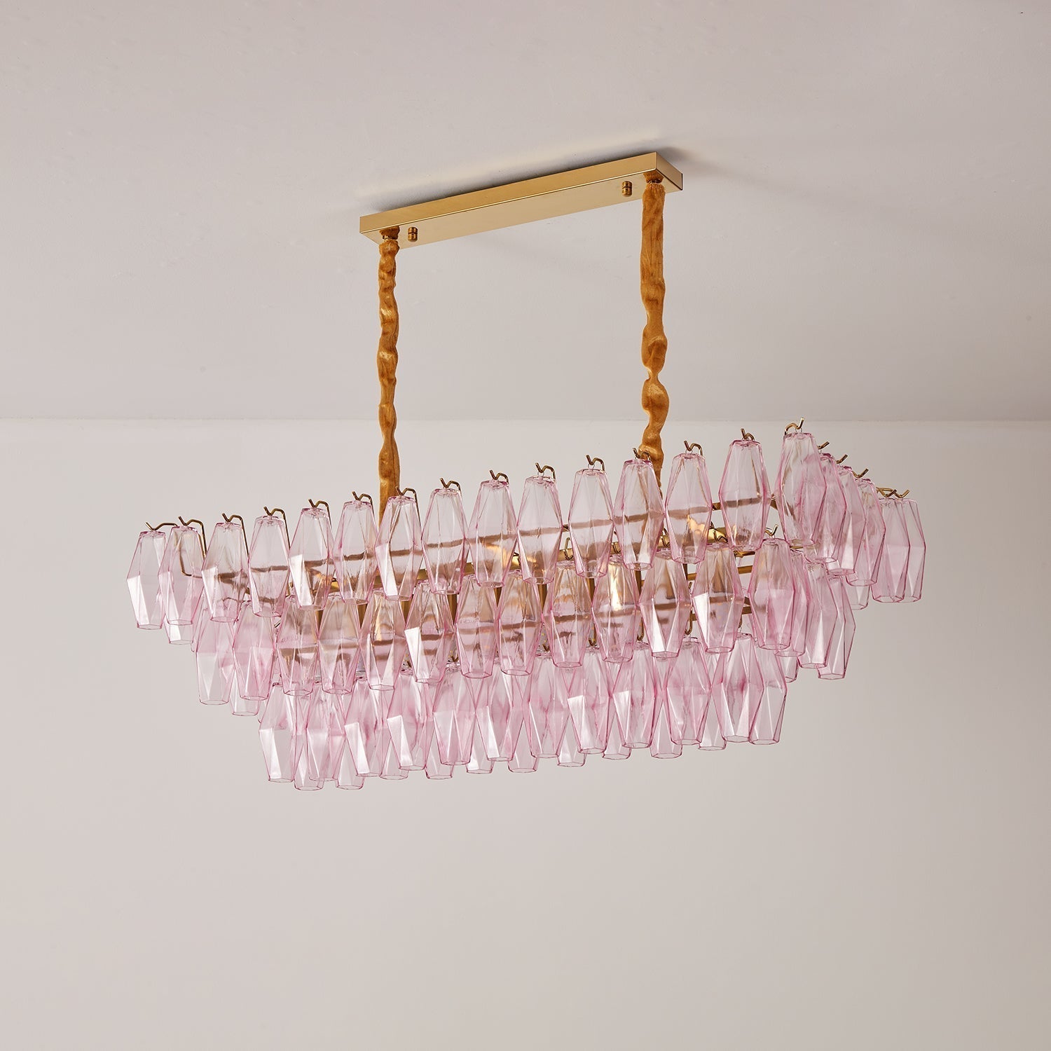Roselia Prism Glass Chandelier