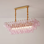 Roselia Prism Glass Chandelier