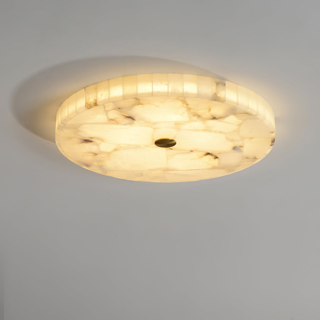 Aureline Alabaster Mosaic Ceiling Light