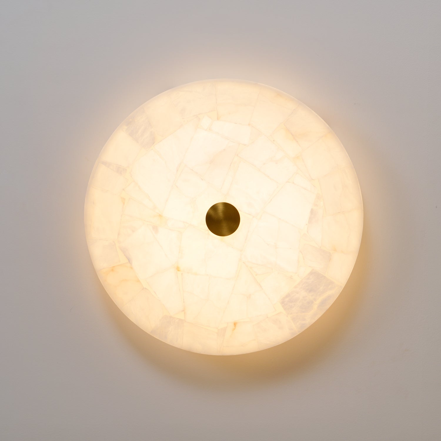 Aureline Alabaster Mosaic Ceiling Light