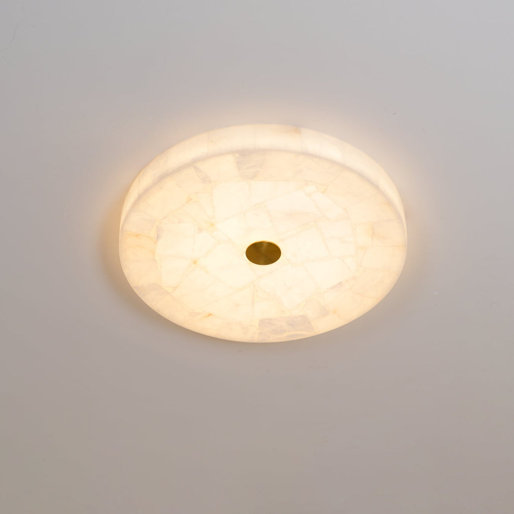 Aureline Alabaster Mosaic Ceiling Light