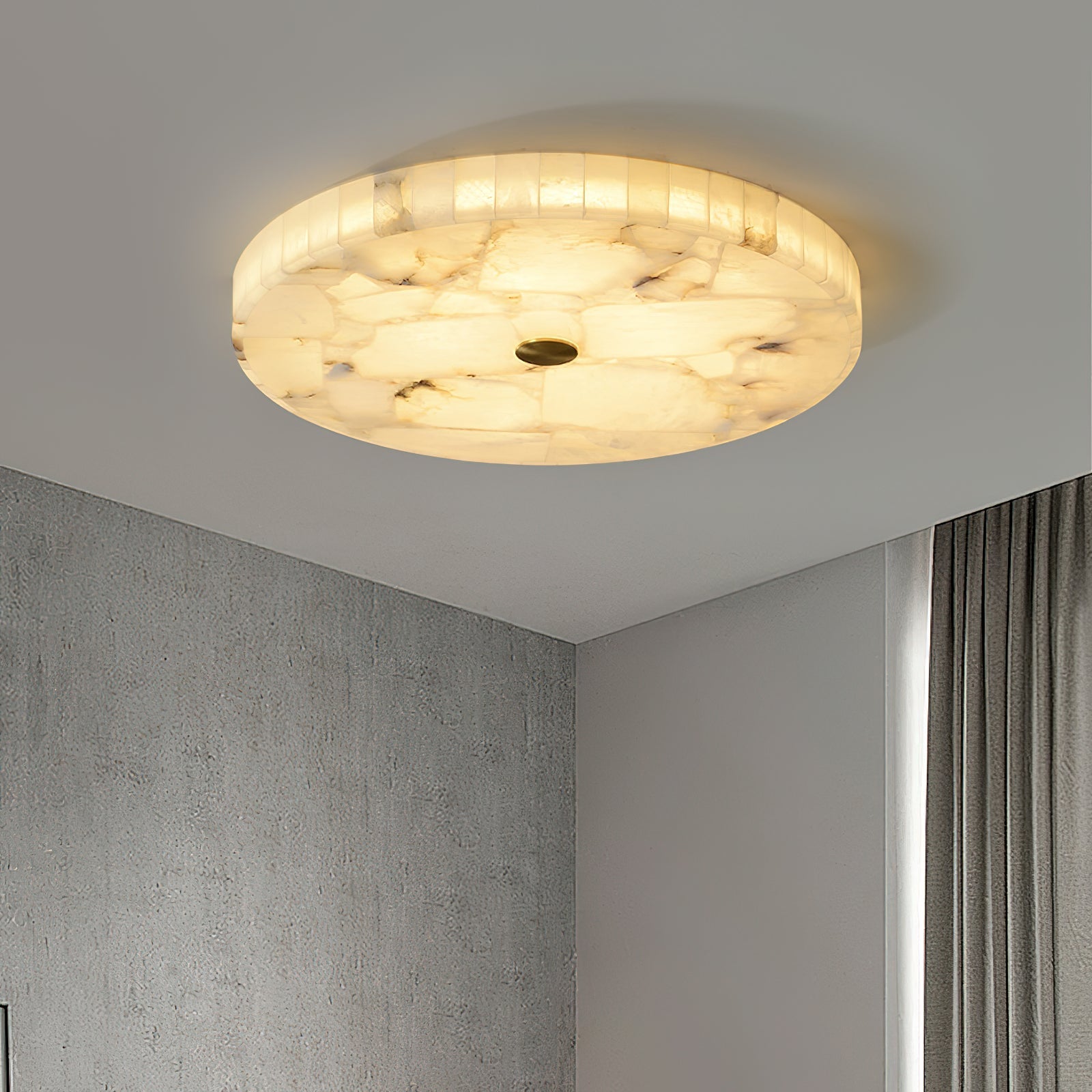 Aureline Alabaster Mosaic Ceiling Light