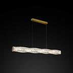 Crystal Radiance Pendant Light Stainless Steel