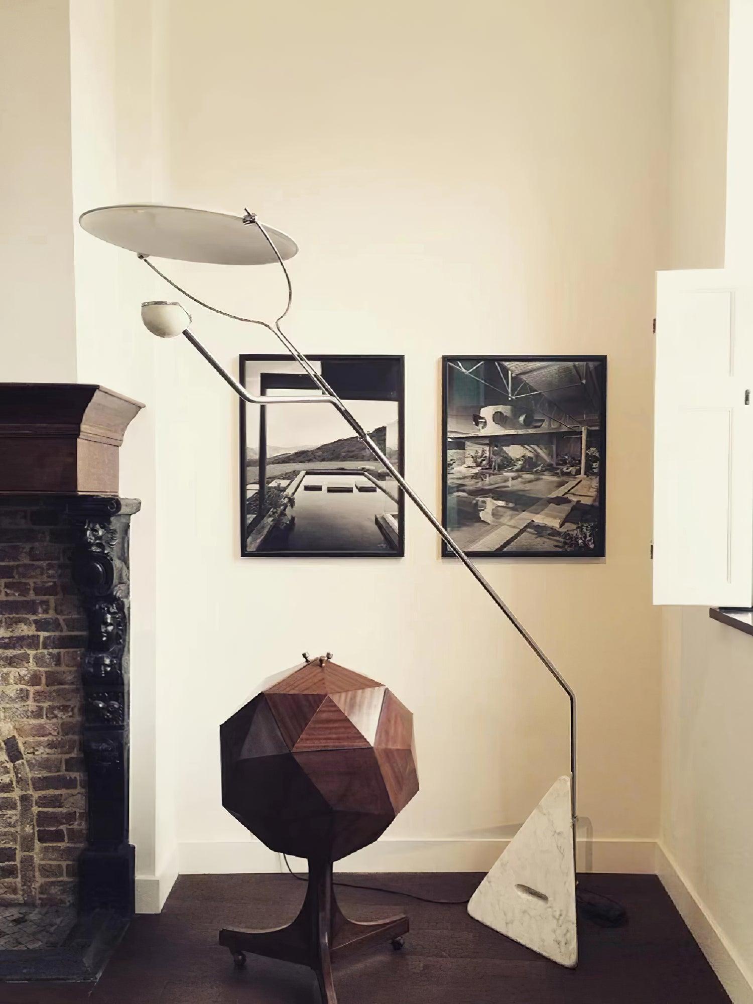Marble Elegance Floor Lamp