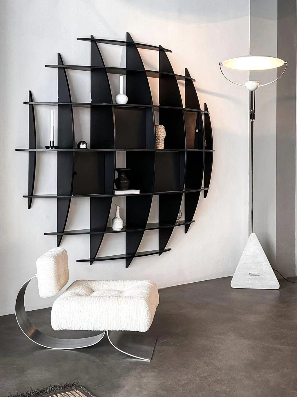 Marble Elegance Floor Lamp