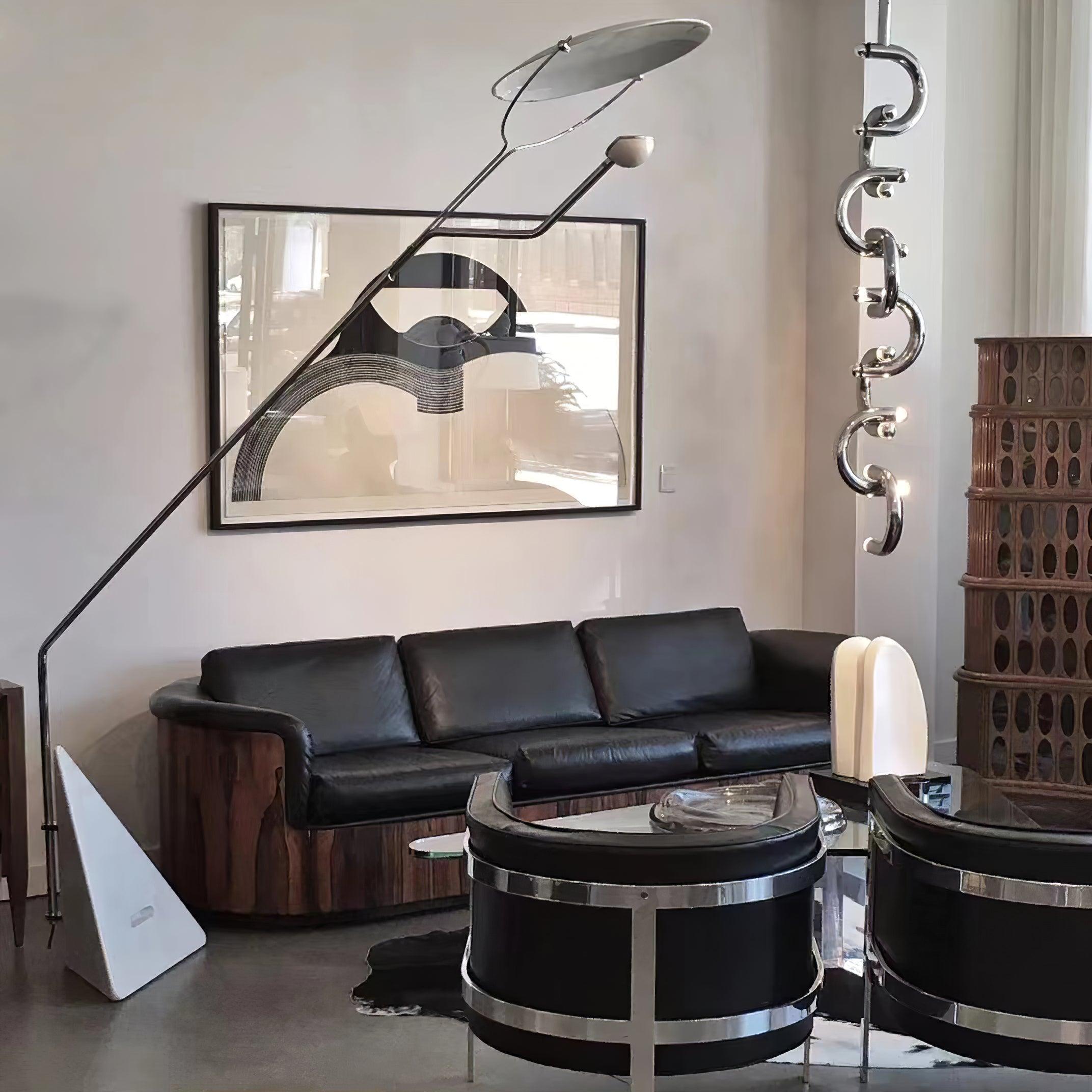 Marble Elegance Floor Lamp