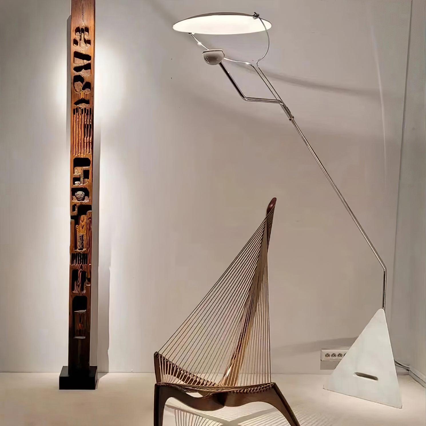 Marble Elegance Floor Lamp