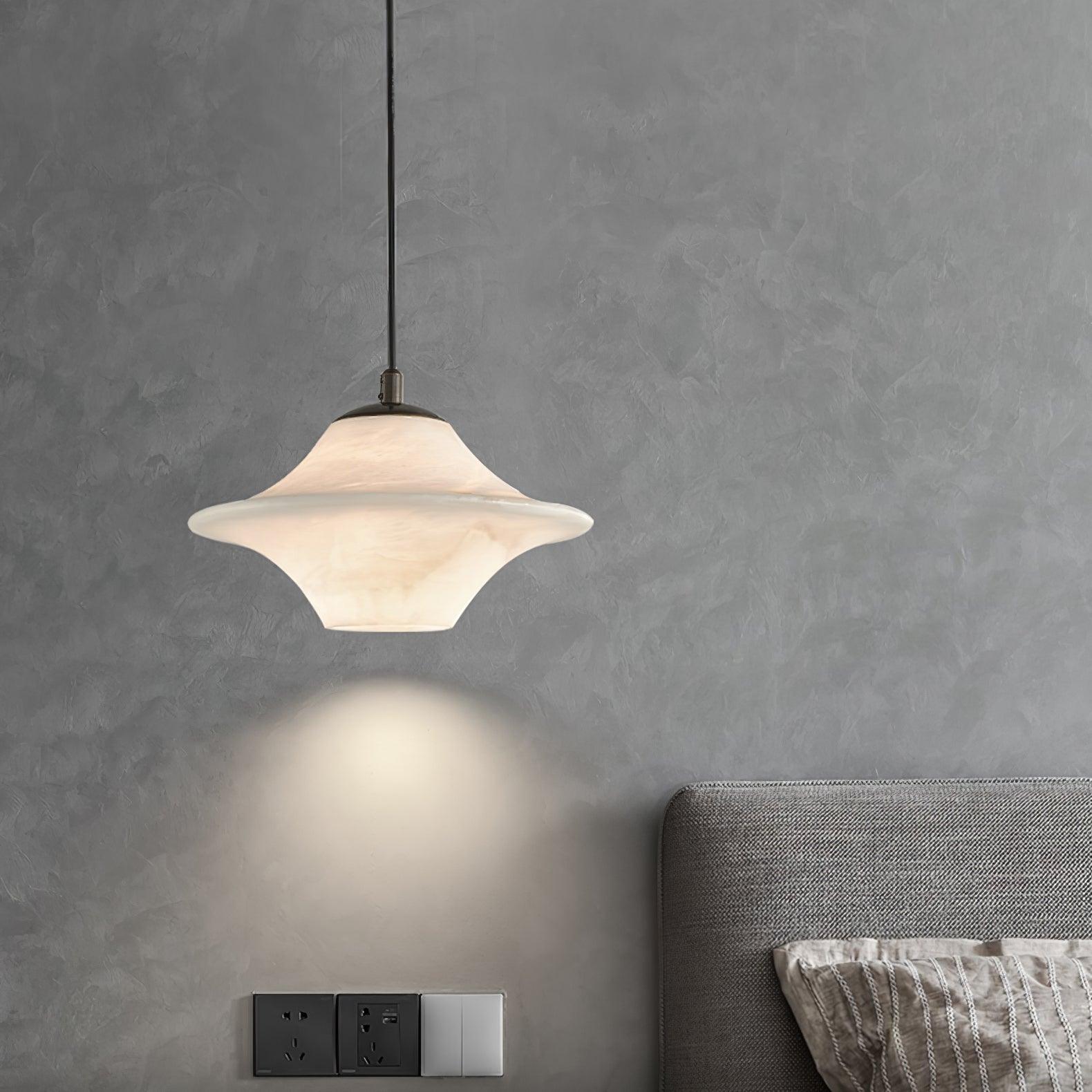 Elvina Alabaster Glow Pendant