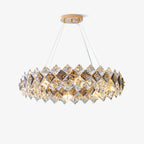 Calysera Round Crystal Chandelier