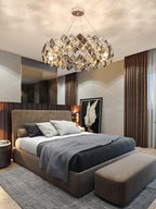 Calysera Round Crystal Chandelier