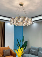 Calysera Round Crystal Chandelier