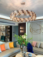 Calysera Round Crystal Chandelier