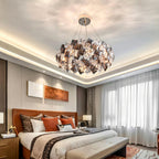 Calysera Round Crystal Chandelier