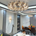 Calysera Round Crystal Chandelier