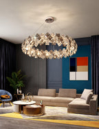 Calysera Round Crystal Chandelier