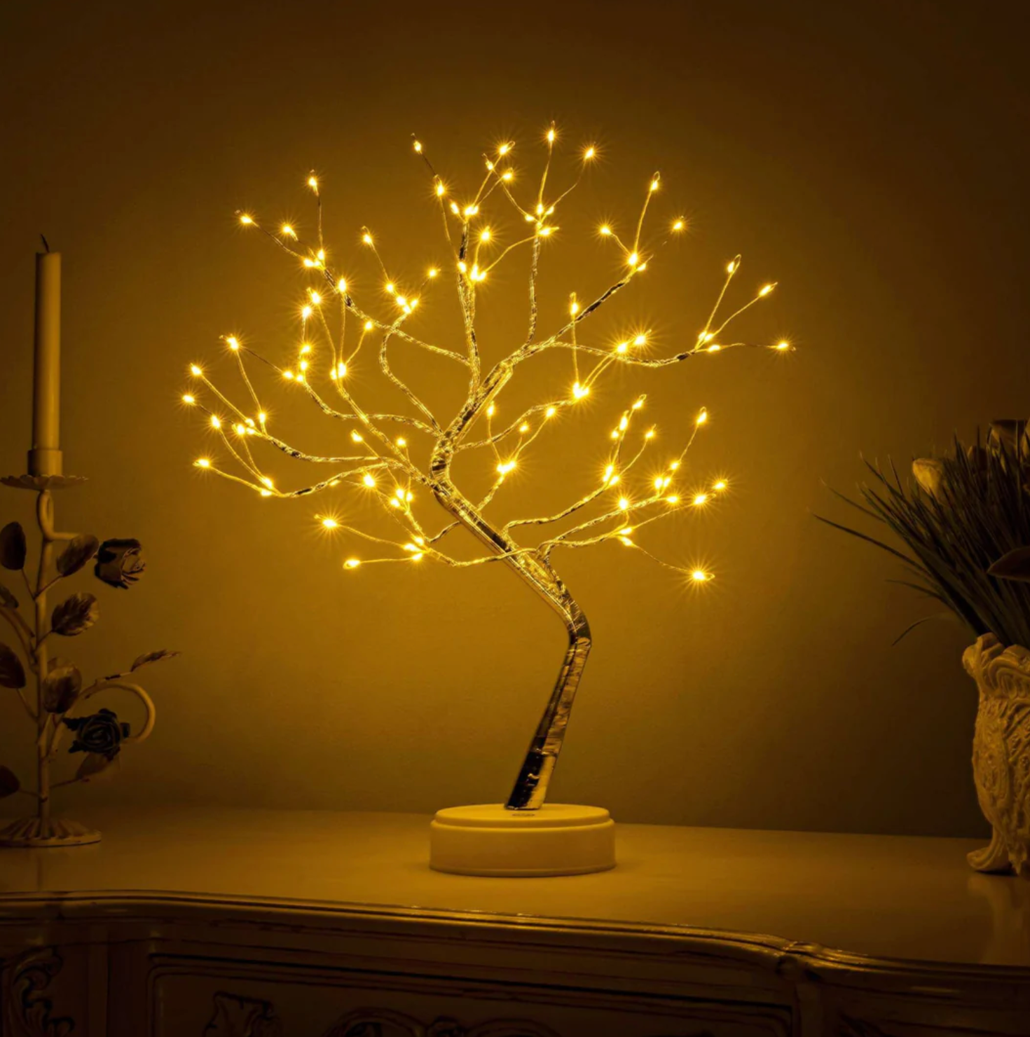DreamLight Calming Tree Table Lamp | Rechargeable