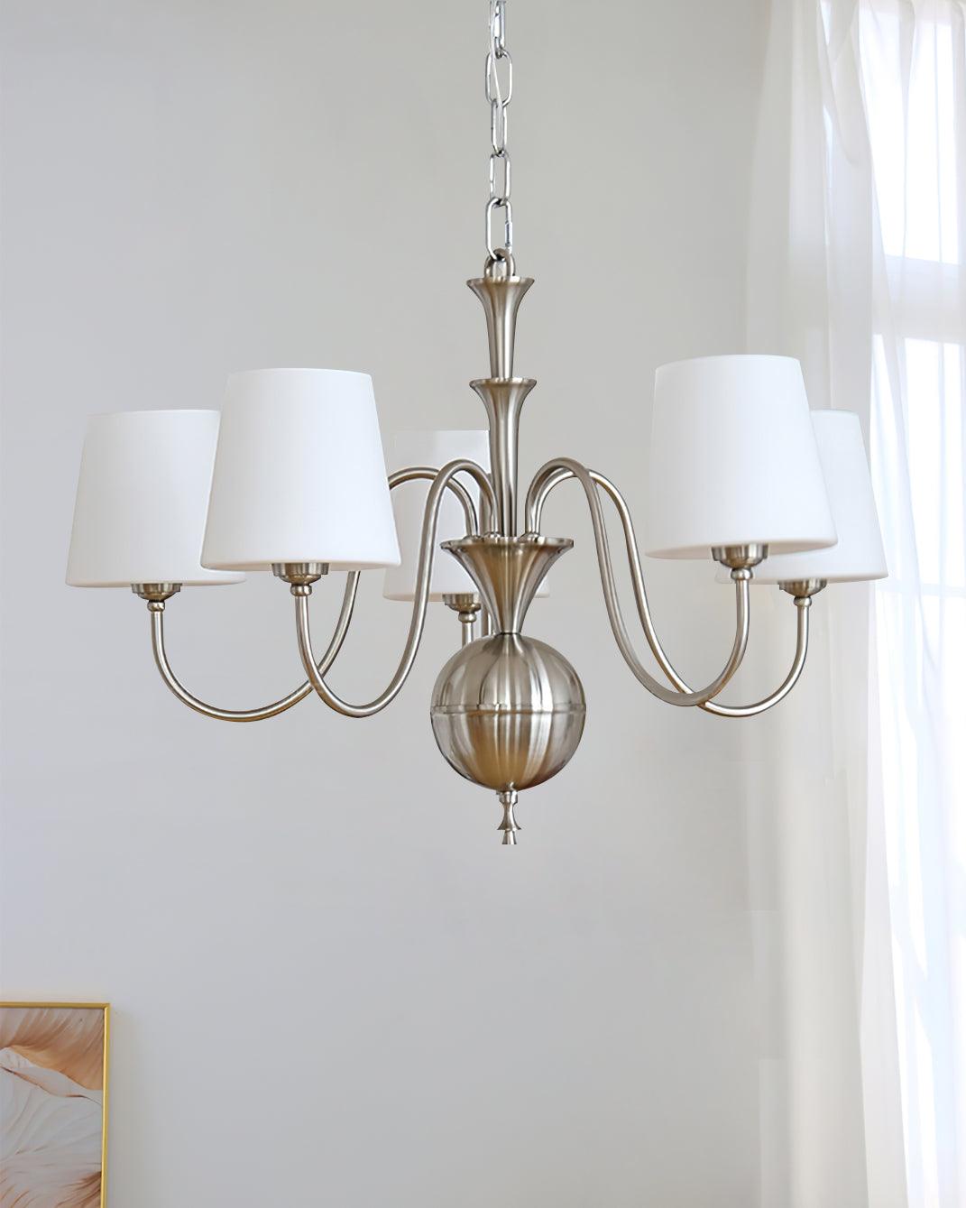 Silverine Glow Chandelier