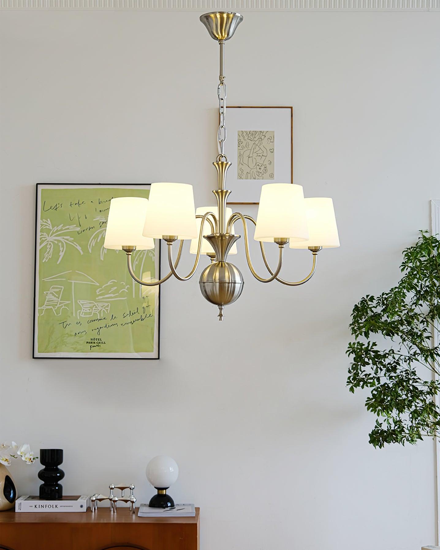 Silverine Glow Chandelier